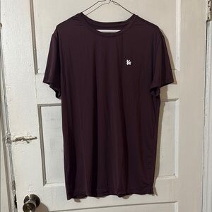 YoungLA Maroon Short Sleeve Shirt
